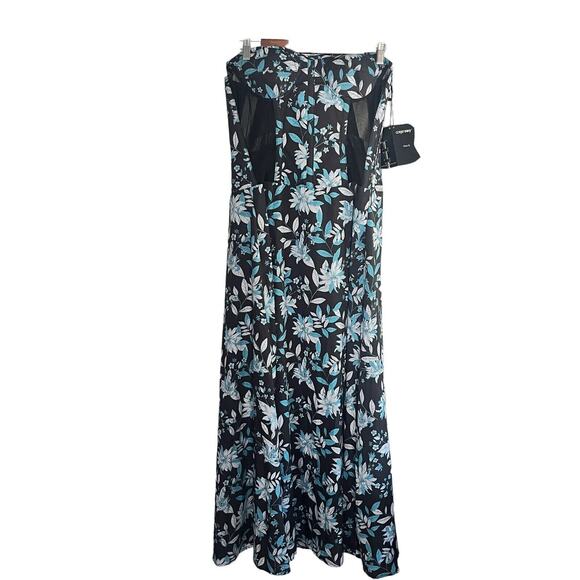 Corset Story Mesh Panel Maxi Dress •26• Floral Waist Trainer Reducer $621 NWT - Picture 6 of 16